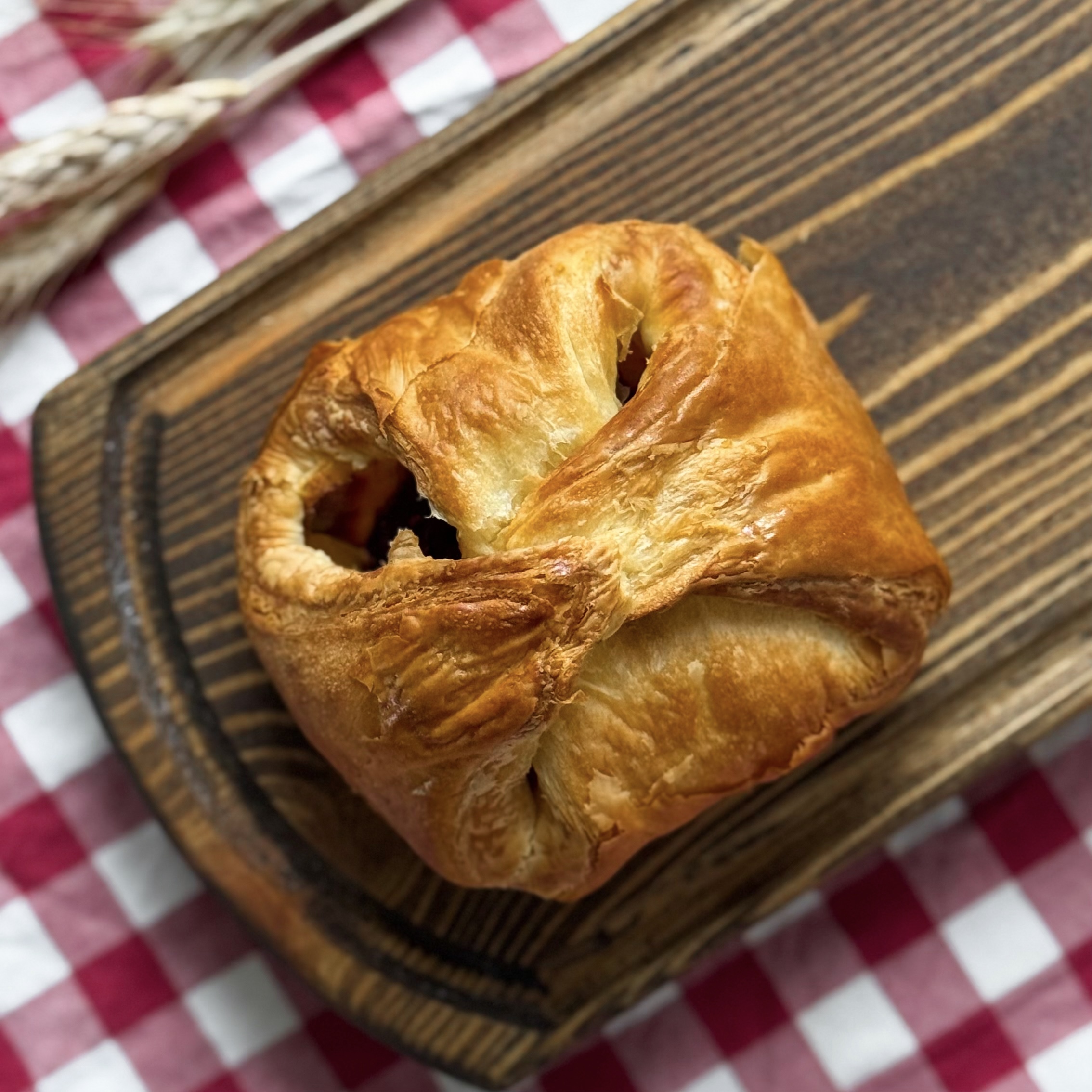 Баркетта для выпекания с малиной и творожным кремом изображение 6