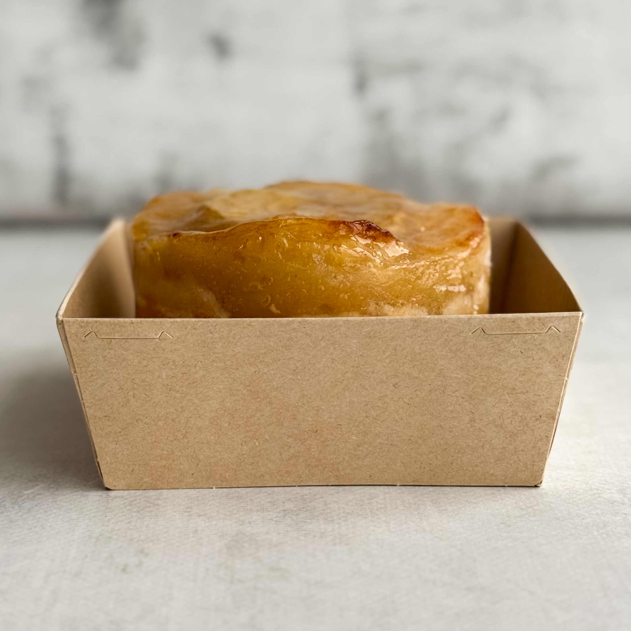 Бенто-Пирог Яблочный Гурман в индивид.упаковке. Свежие яблоки на хрустящем песочно-дрожжевом тесте, покрытые миндалем и желе. изображение 7