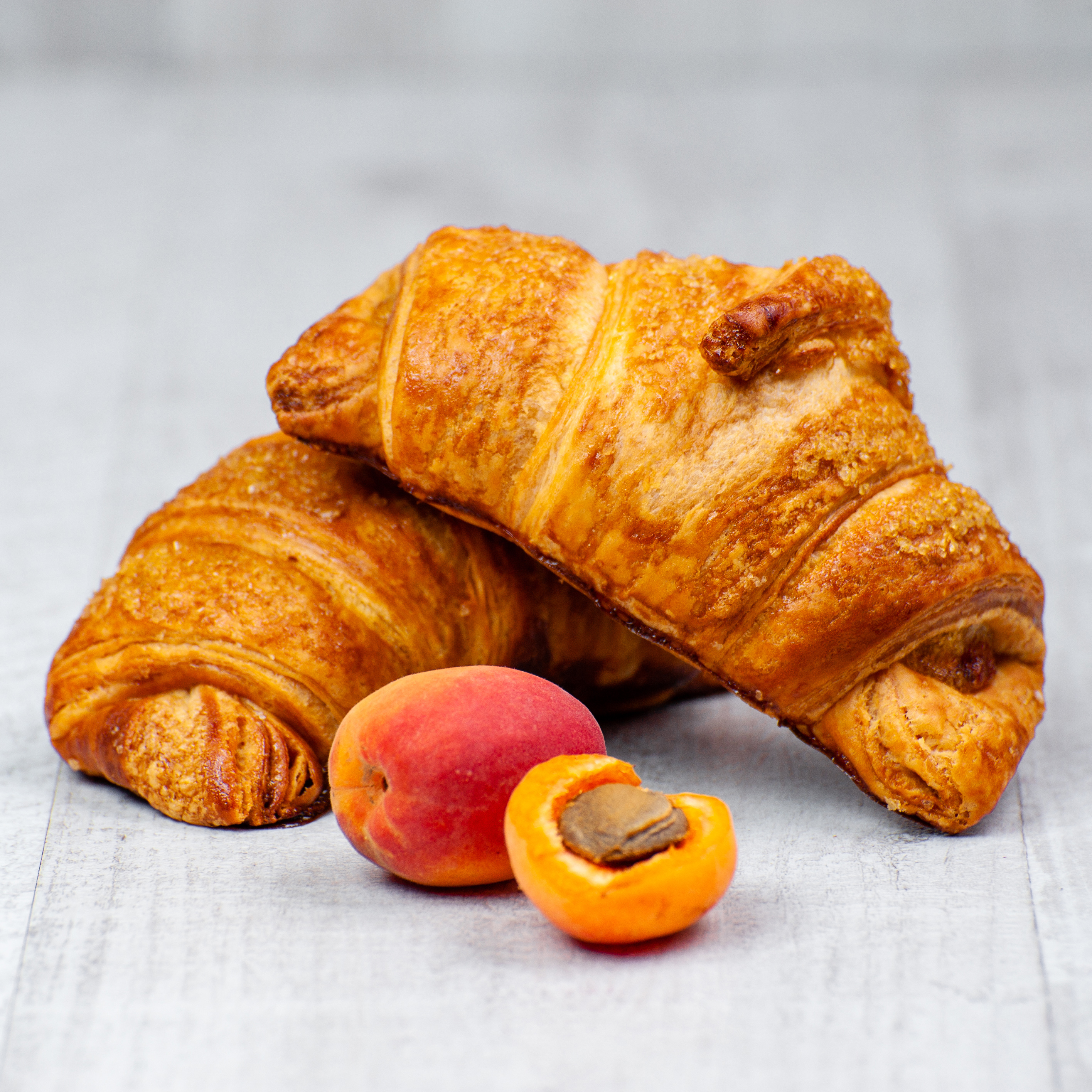 Круассан для выпекания с абрикосовой начинкой  изображение 2