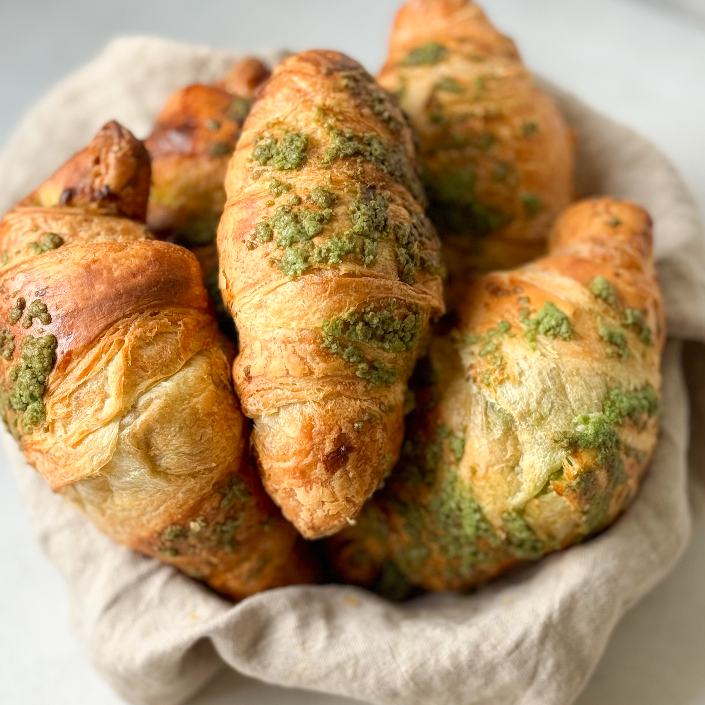 Круассан для выпекания с фисташковой начинкой изображение 2