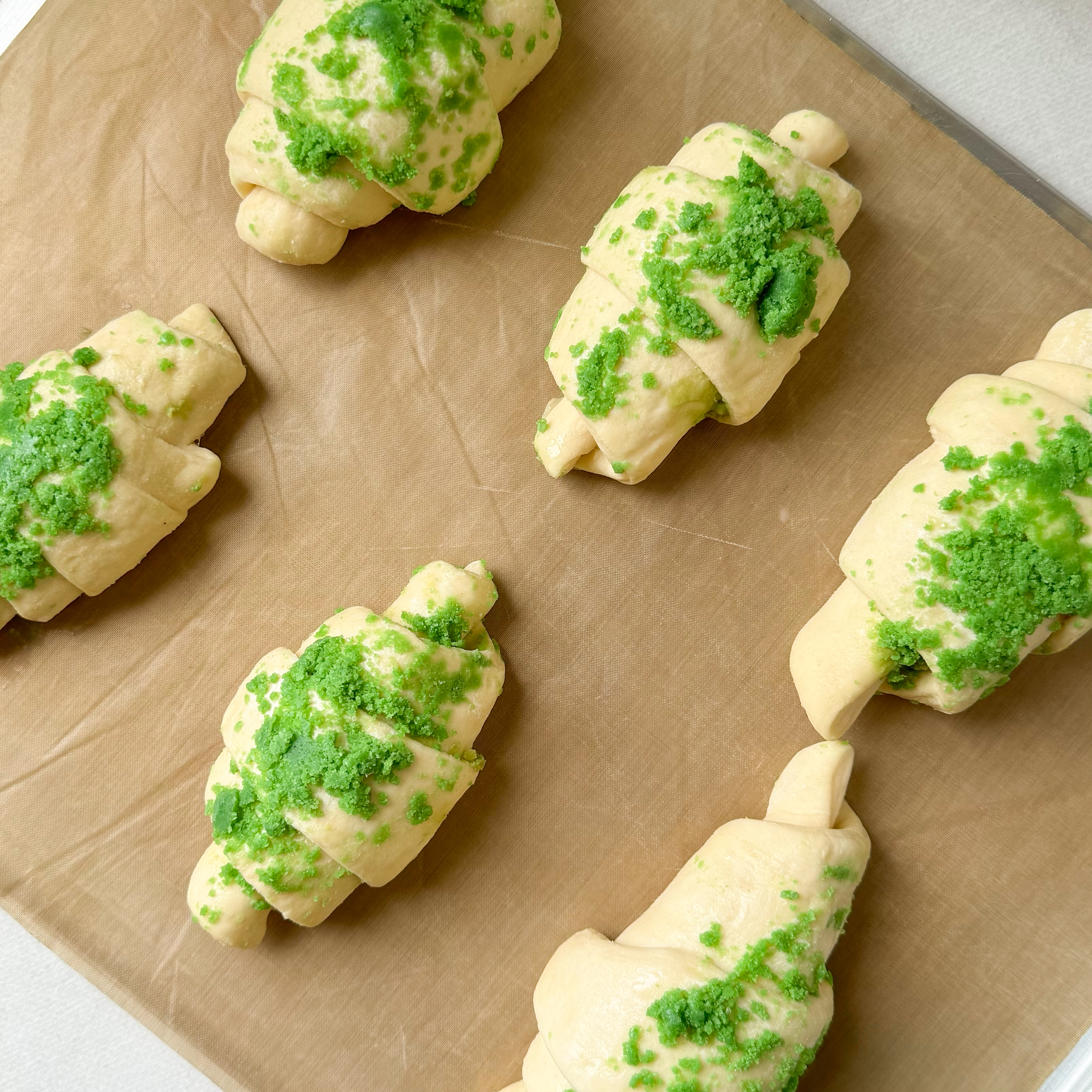 Круассан для выпекания с фисташковой начинкой изображение 4