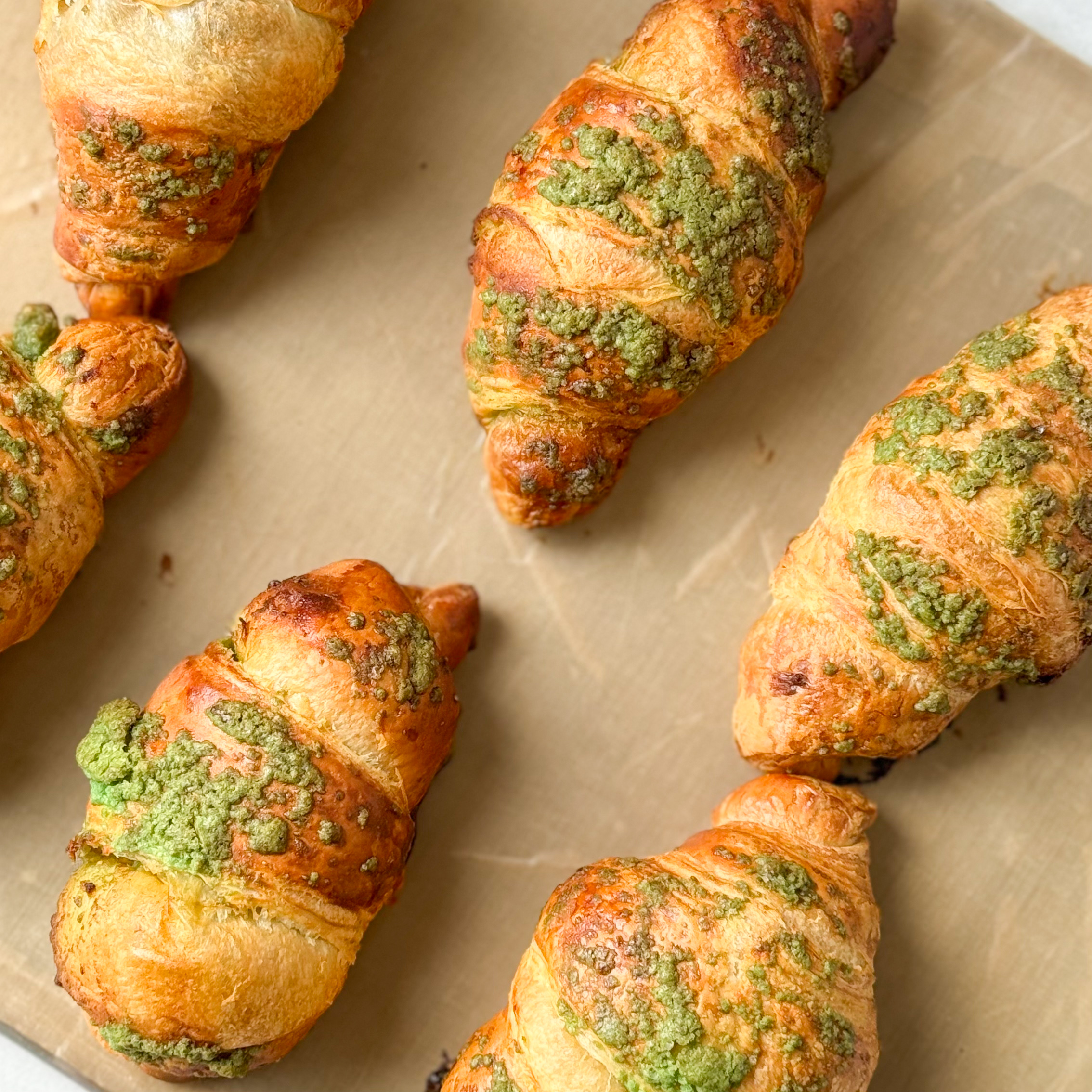 Круассан для выпекания с фисташковой начинкой изображение 7