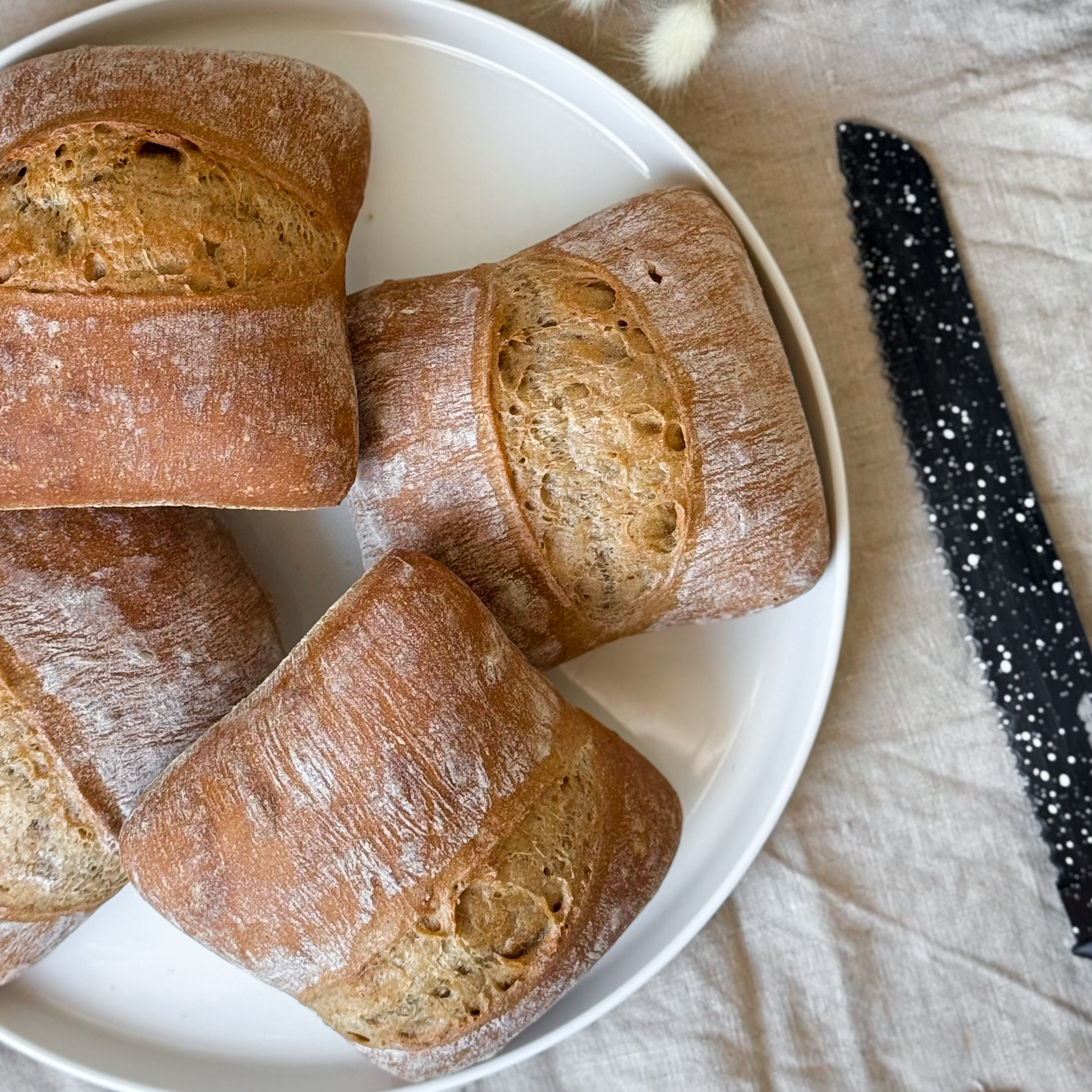 Миничиабатта  темная 100 г изображение 3