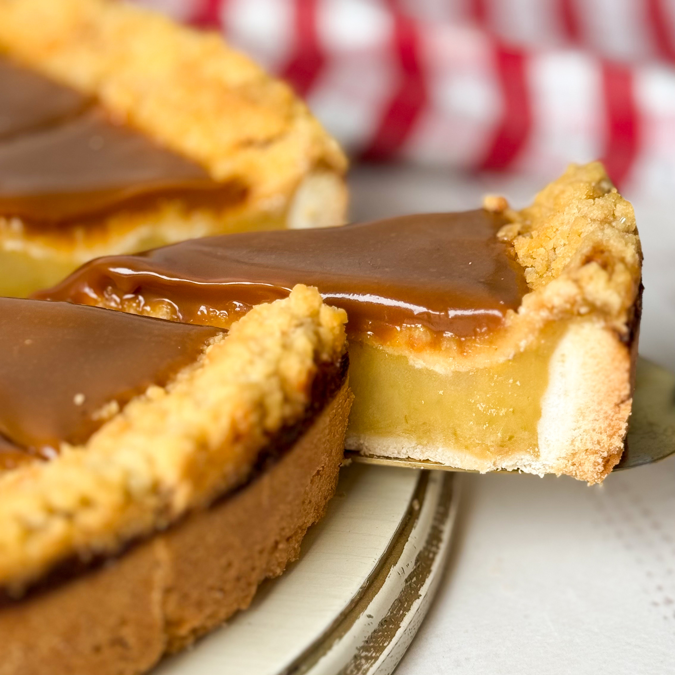 Пирог "Карамельно-яблочный" изображение 1