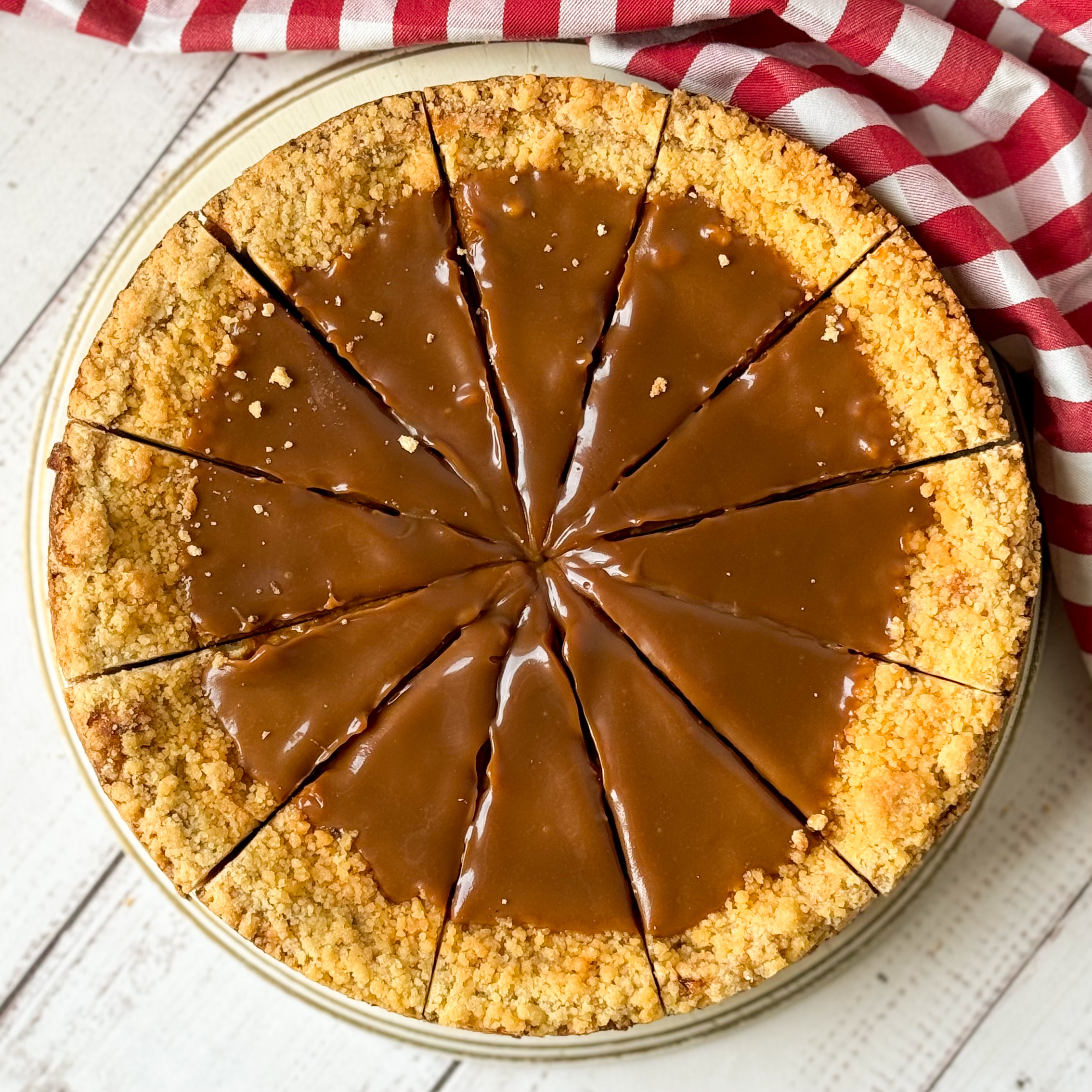 Пирог "Карамельно-яблочный" изображение 9