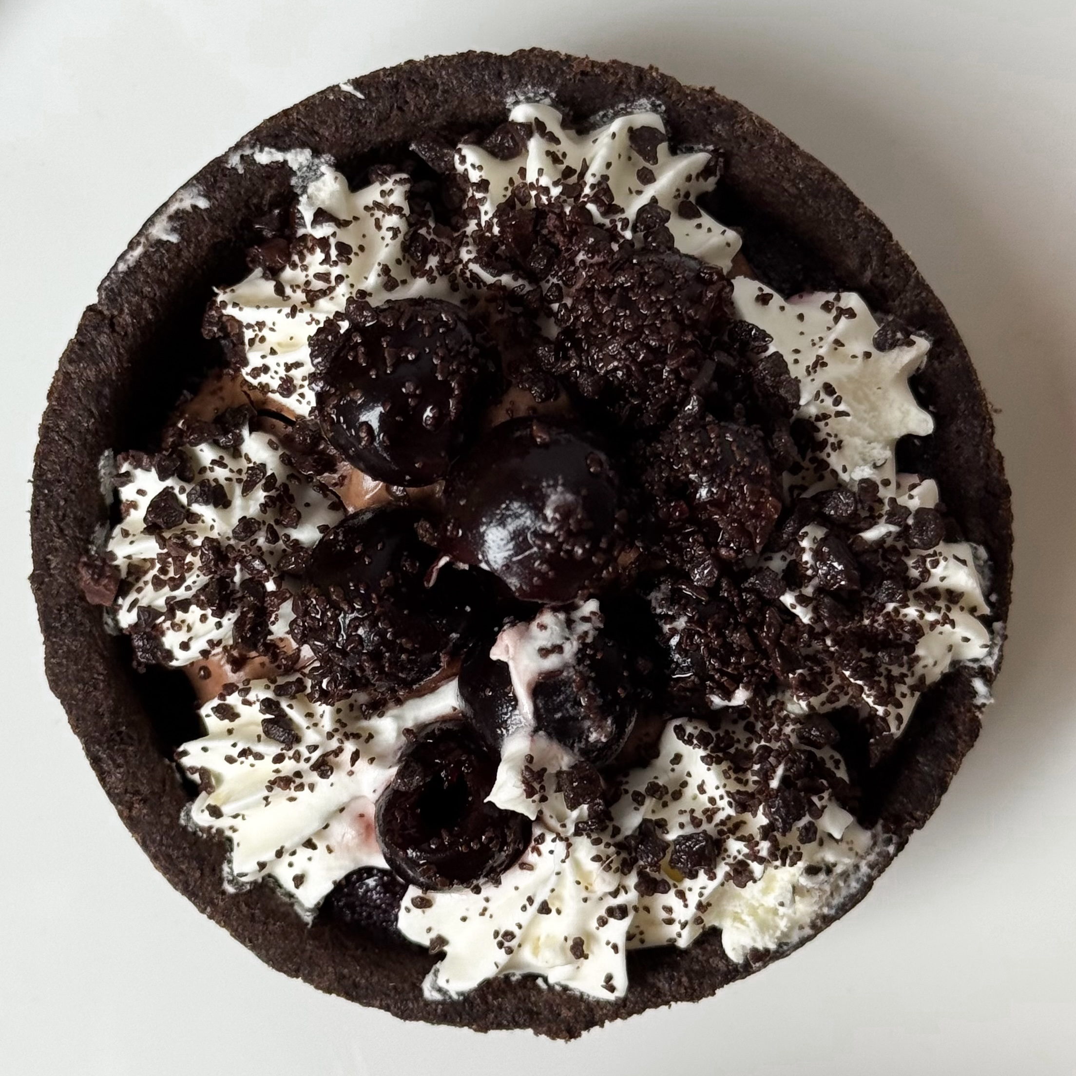 Тарталетка ассорти 4 порции: Тарталетка "Ягодная" смородиновая, Тарталетка Фисташковая, Тарталетка шоколадная с вишней, Тарталетка карамельно-ореховая изображение 9