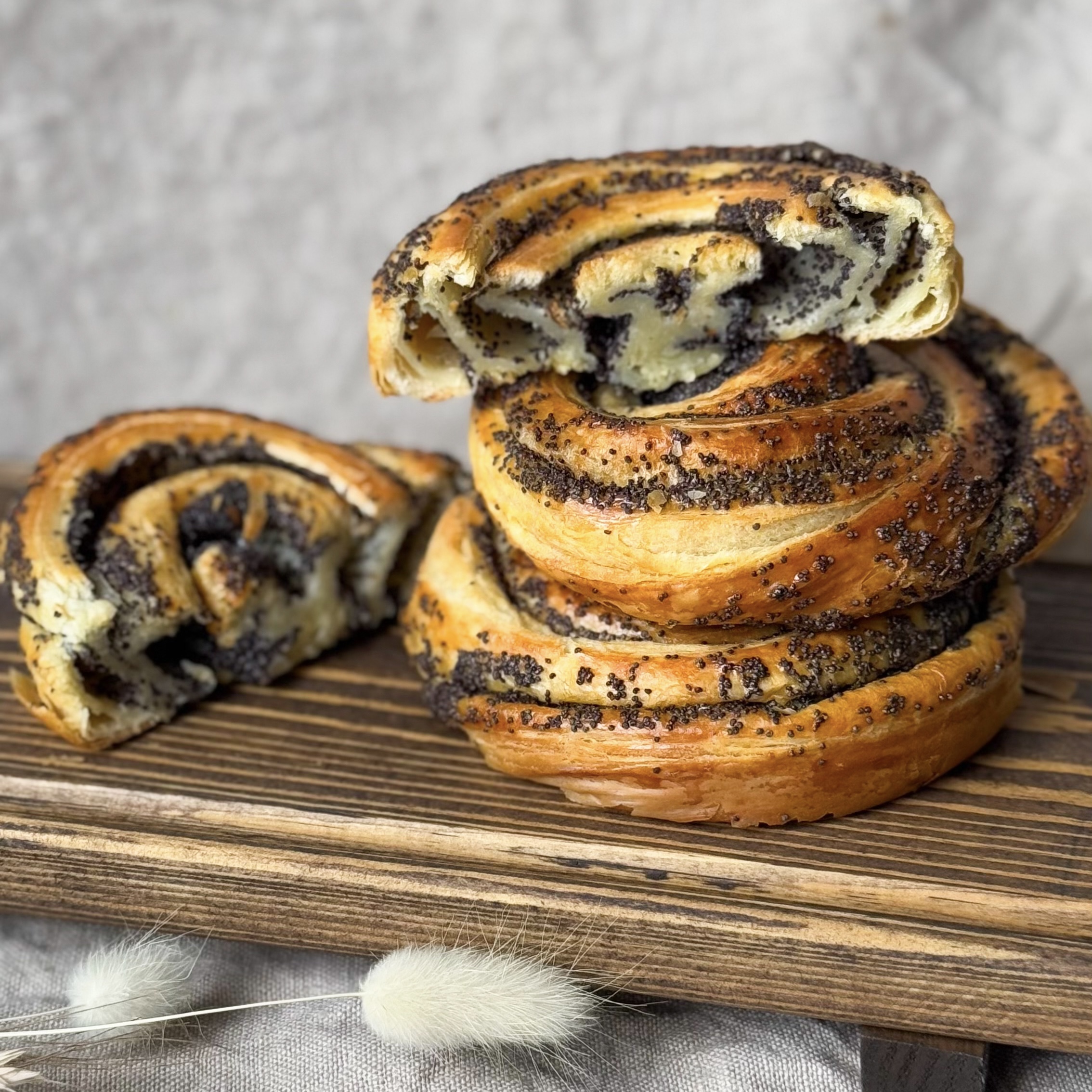 Улитка для выпекания с маком изображение 6