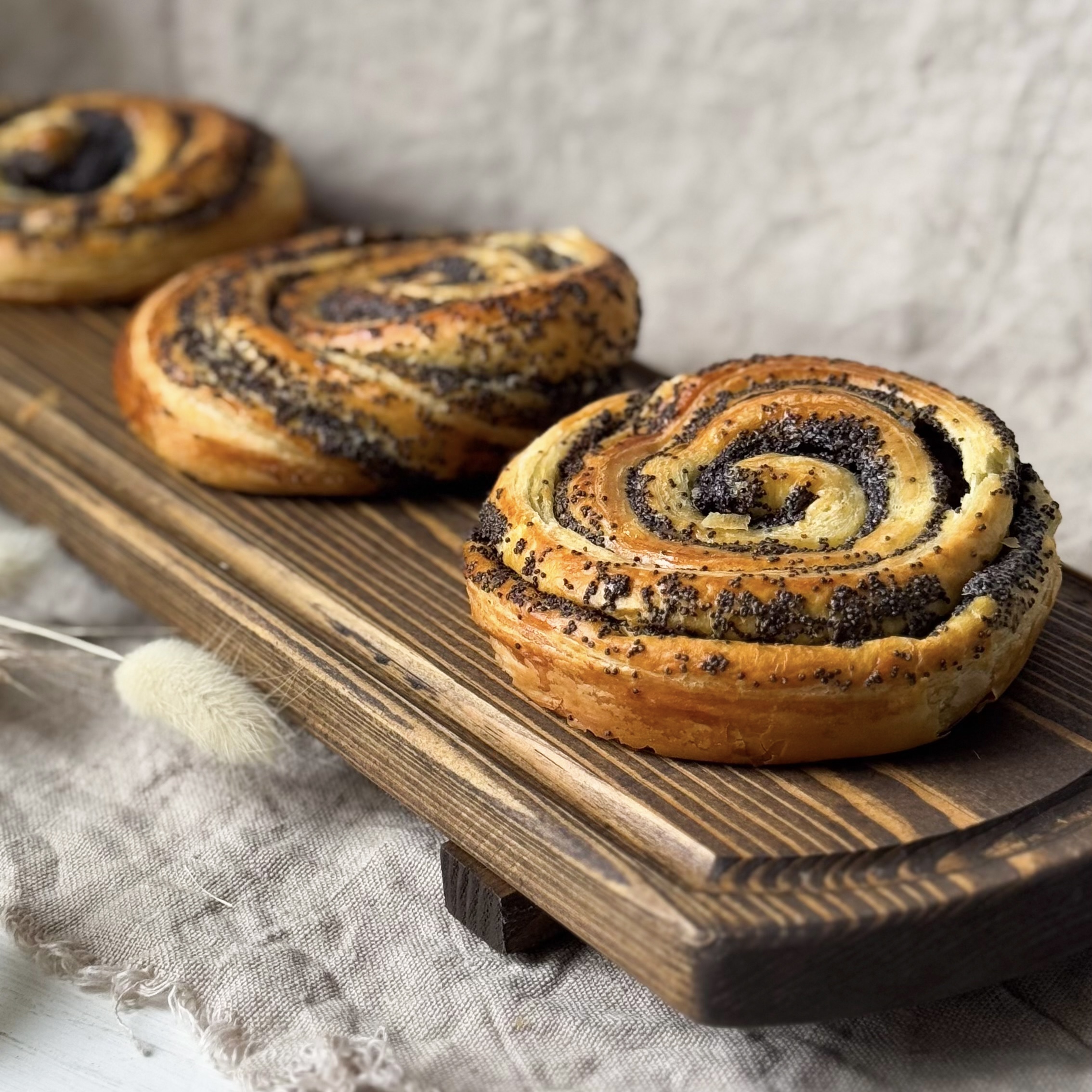 Улитка для выпекания с маком изображение 9