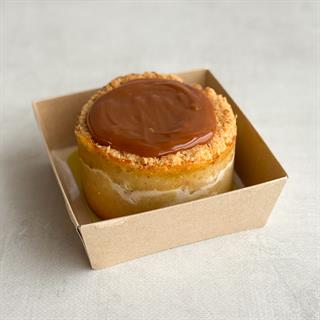 Бенто-Пирог Карамельно-яблочный  в индивид.упаковке. 