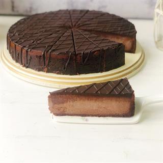 Классический шоколадный чизкейк