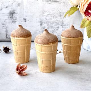 Мороженое Стаканчик "Как было" пломбир шоколадный на сливках