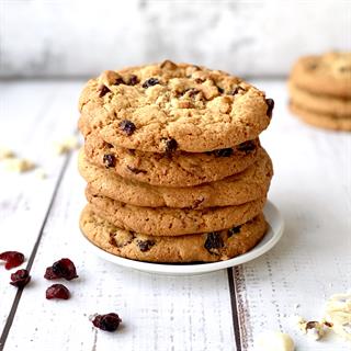 Печенье "Клюква-белый шоколад"