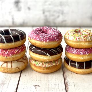 Ассорти пончиков 6 видов по 3 шт