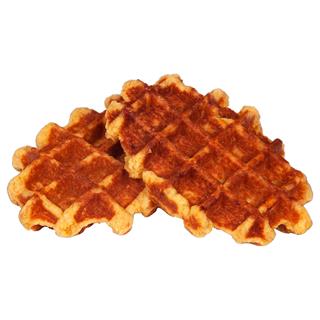 Традиционные Льежские вафли, готовые к употреблению